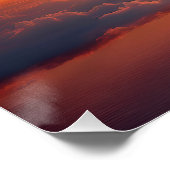 Hemelen verklaren de heerlijkheid: God & Schepping Perfect Poster (Hoek)