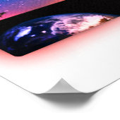 'Hemelen verklaren de heerlijkheid van God' Poster (Hoek)