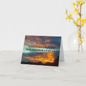 Hemelen verkondigen de heerlijkheid van God – Schr Kaart (Gele Bloem)