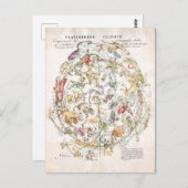  hemelenkaart briefkaart (Voorkant / Achterkant)