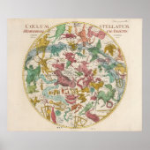  hemelenkaart poster (Voorkant)