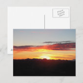 hemelfoto op heek briefkaart (Voorkant / Achterkant)