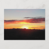 hemelfoto op heek briefkaart (Voorkant)