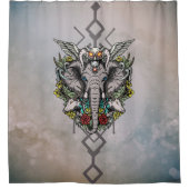 Hemelfuel Douchegordijn (Voorkant)