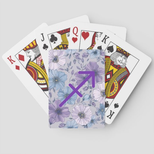Hemelgambiet: Avontuurlijke Boogschutter Pokerkaarten (Achterkant)