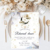 Hemelgouden maansterren kaart