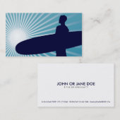 hemelhoog surfen visitekaartje (Voorkant / Achterkant)