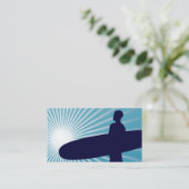 hemelhoog surfen visitekaartje (Staand voorkant)