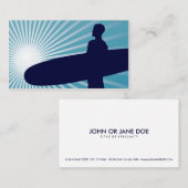 hemelhoog surfen visitekaartje (Voorkant / Achterkant)