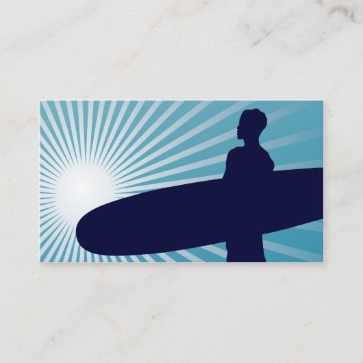 hemelhoog surfen visitekaartje (Voorkant)