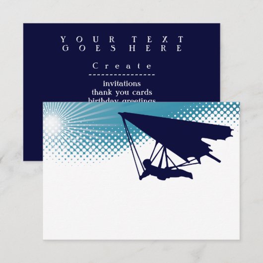 hemelhoogstaarster kaart (Voorkant / Achterkant)