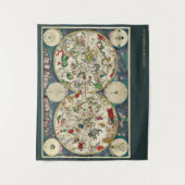 Hemelkaart Cartografie Frederik de Wit Wandkleed (Voorkant)