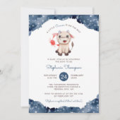 Hemelkanker Astrologie Teken Baby shower Kaart (Voorkant)