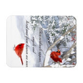 hemelkardinalen magneet (Horizontaal)