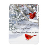 hemelkardinalen magneet (Verticaal)