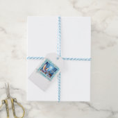 Hemelkind cherubijn & fantasiebeschermers kunstans cadeaulabel (Met Touw)