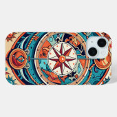 hemelkompas Case-Mate iPhone case (Achterkant (horizontaal))