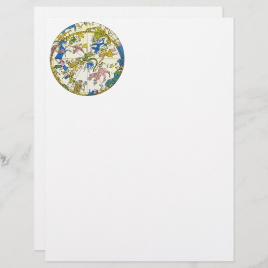 hemellichaam, Arabische sfeer, sterrenbeelden (Voorkant / Achterkant)