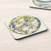  hemellichaam, Arabische sfeer, sterrenbeelden Bier Onderzetter (Linkerzijde)