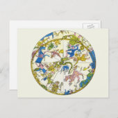  hemellichaam, Arabische sfeer, sterrenbeelden Briefkaart (Voorkant / Achterkant)