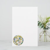  hemellichaam, Arabische sfeer, sterrenbeelden Briefpapier (Staand voorkant)