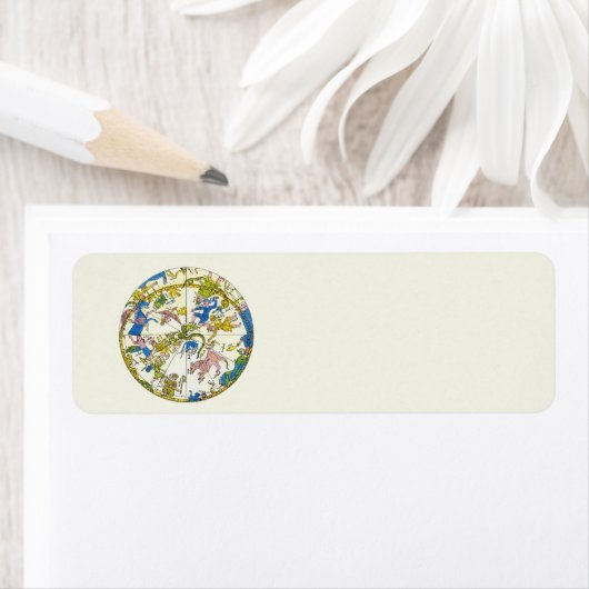 hemellichaam, Arabische sfeer, sterrenbeelden Etiket (Insitu)