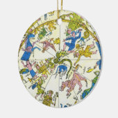  hemellichaam, Arabische sfeer, sterrenbeelden Keramisch Ornament (Links)