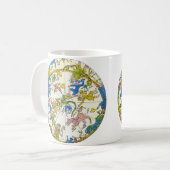 hemellichaam, Arabische sfeer, sterrenbeelden Koffiemok (Voorkant links)