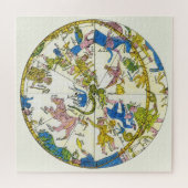 hemellichaam, Arabische sfeer, sterrenbeelden Legpuzzel (Horizontaal)