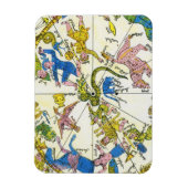  hemellichaam, Arabische sfeer, sterrenbeelden Magneet (Verticaal)