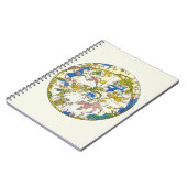  hemellichaam, Arabische sfeer, sterrenbeelden Notitieboek (Linkerzijde)