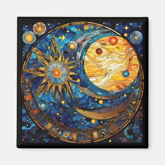 hemellichamen-magneet magneet (Voorkant)