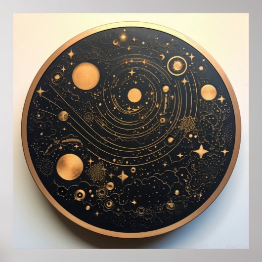 Hemellichamen Poster (Voorkant)