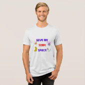 hemellichamen-Shirt Tri-Blend Shirt (Voorkant volledig)