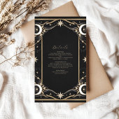  hemelmaansterren bruiloft informatiekaartje