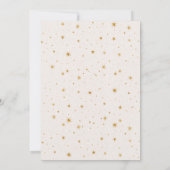  hemelmaansterren bruiloft kaart (Achterkant)