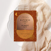  hemelmaansterren bruiloft kaart