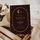  hemelmaansterren bruiloft kaart