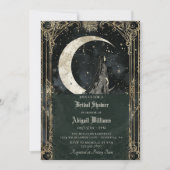  hemelmaansterren mystiek Vrijgezellenfeest Kaart (Voorkant)