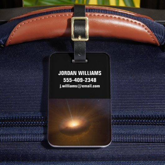 Hemelobject CX330. Bagagelabel (Voorkant Insitu 2)