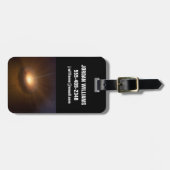 Hemelobject CX330. Bagagelabel (Voorkant horizontaal)