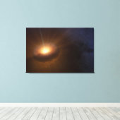 Hemelobject CX330. Canvas Afdruk (Insitu (Houten vloer))