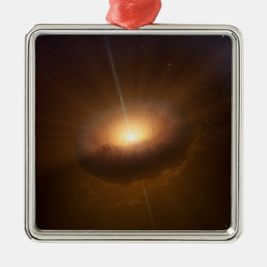 Hemelobject CX330. Metalen Ornament (Voorkant)