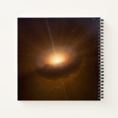 Hemelobject CX330. Notitieboek (Achterkant)