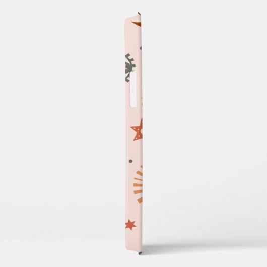 Hemeloog, maan, zonpatroon. Case-Mate iPhone case (Achterkant / Rechts)