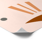 Hemeloog, maan, zonpatroon. poster (Hoek)