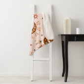 Hemeloog, maan, zonpatroon. sherpa deken (In situ)