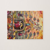 Hemelpoort Jezus omhelsd door engelen Legpuzzel (Horizontaal)