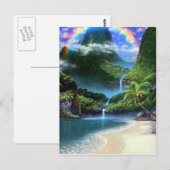 hemelregenboog 2 briefkaart (Voorkant / Achterkant)