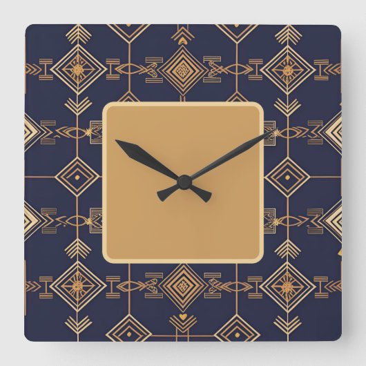 hemelrooster vierkante klok (Voorkant)